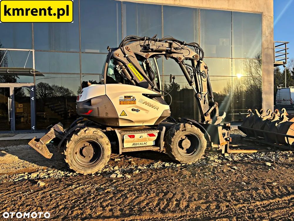 Mecalac 9 MWR KOPARKA KOŁOWA 2019R. MTH: 3095 | MECALAC 11 KOMATSU PW 98 TEREREX TW 95 110 WACKER NEUSON 100 YANMAR - 22