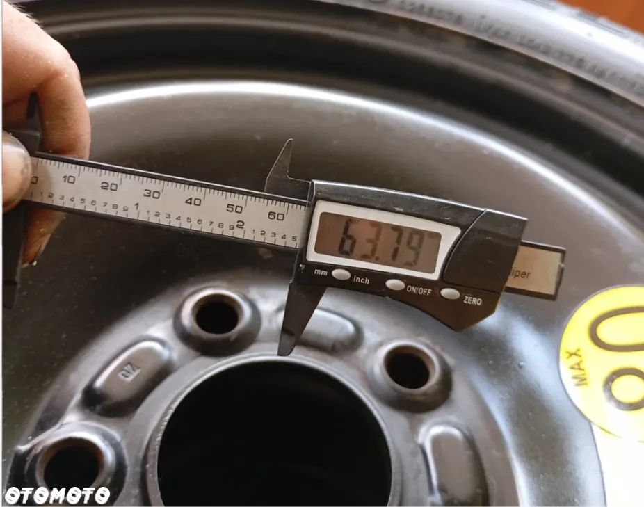 175. Koło Zapasowe Dojazdowe 125/85 R16 5x108 63,4MM ET:25 Volvo V50 Ford - Gwarancja Wysyłka - 6