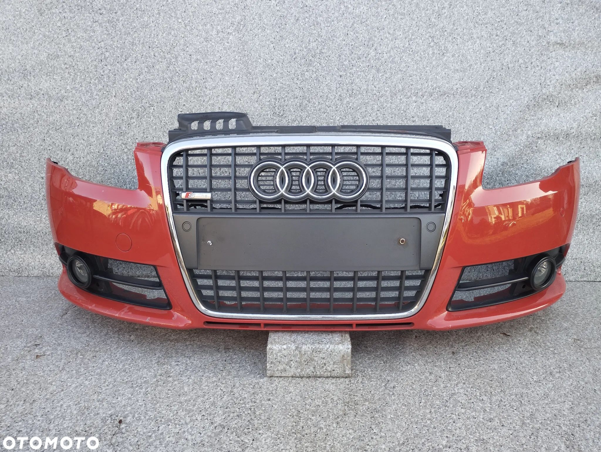 Audi A4 B7 S-Line 04-08r zderzak przód przedni PDC - 1