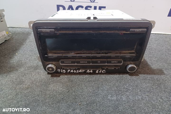 Radio cd 1K0035186AN Volkswagen VW Passat B6 [2005 - 2010] wagon 5-us - 1