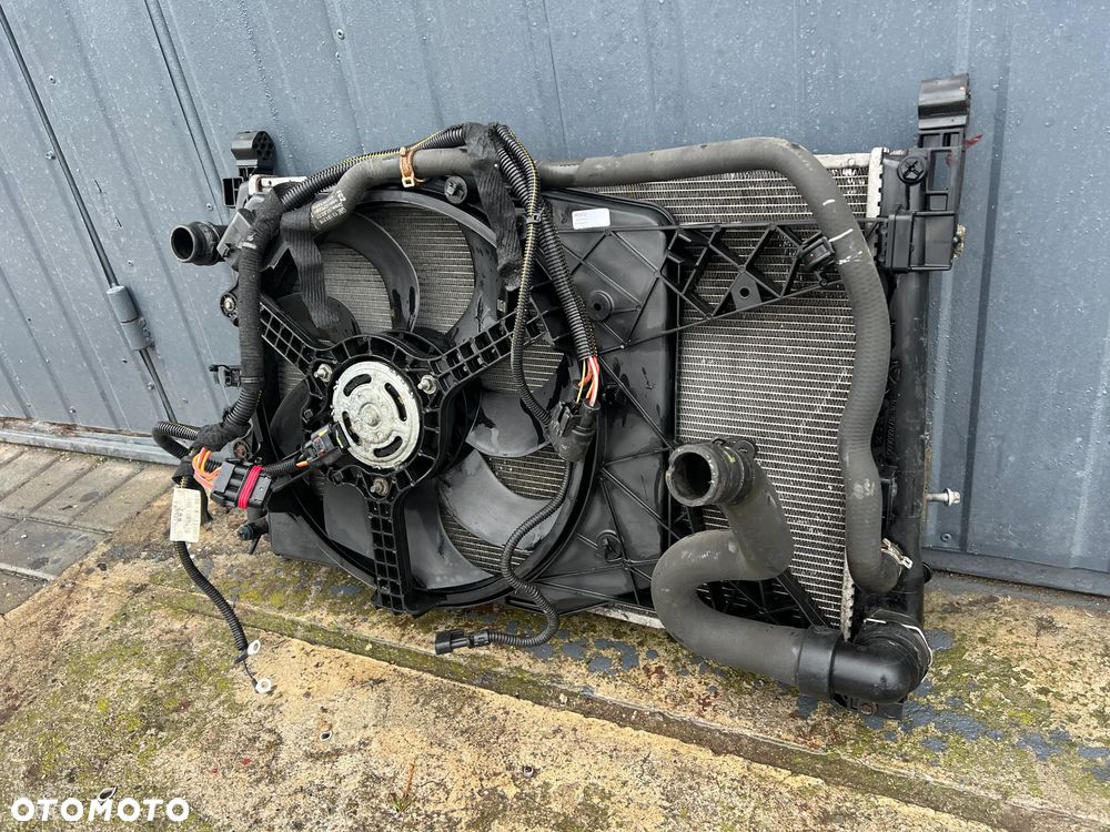 CHŁODNICE WODY KLIMATYZACJI INTERCOOLER WENTYLATOR OPEL CORSA D 1.3 CDTI - 5