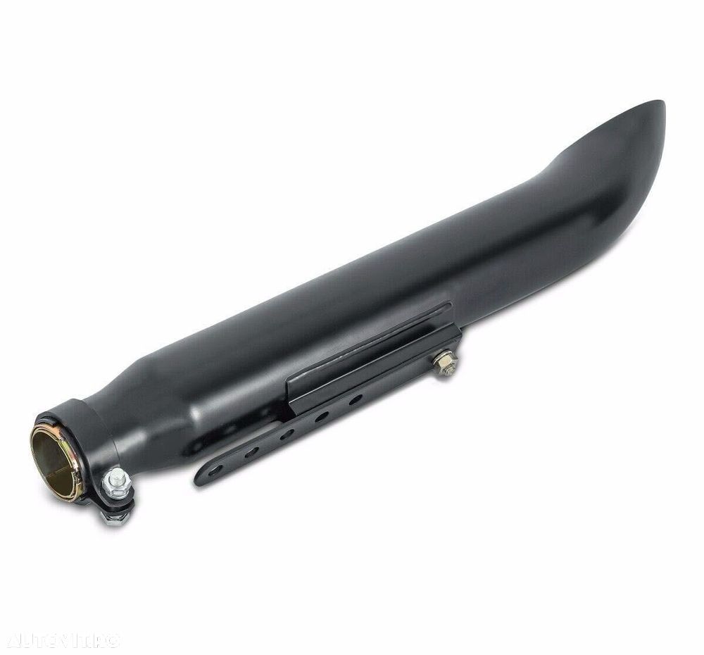 Toba Esapament Moto Chooper Cafe Racer Scrambler Neagra 510mm - 6