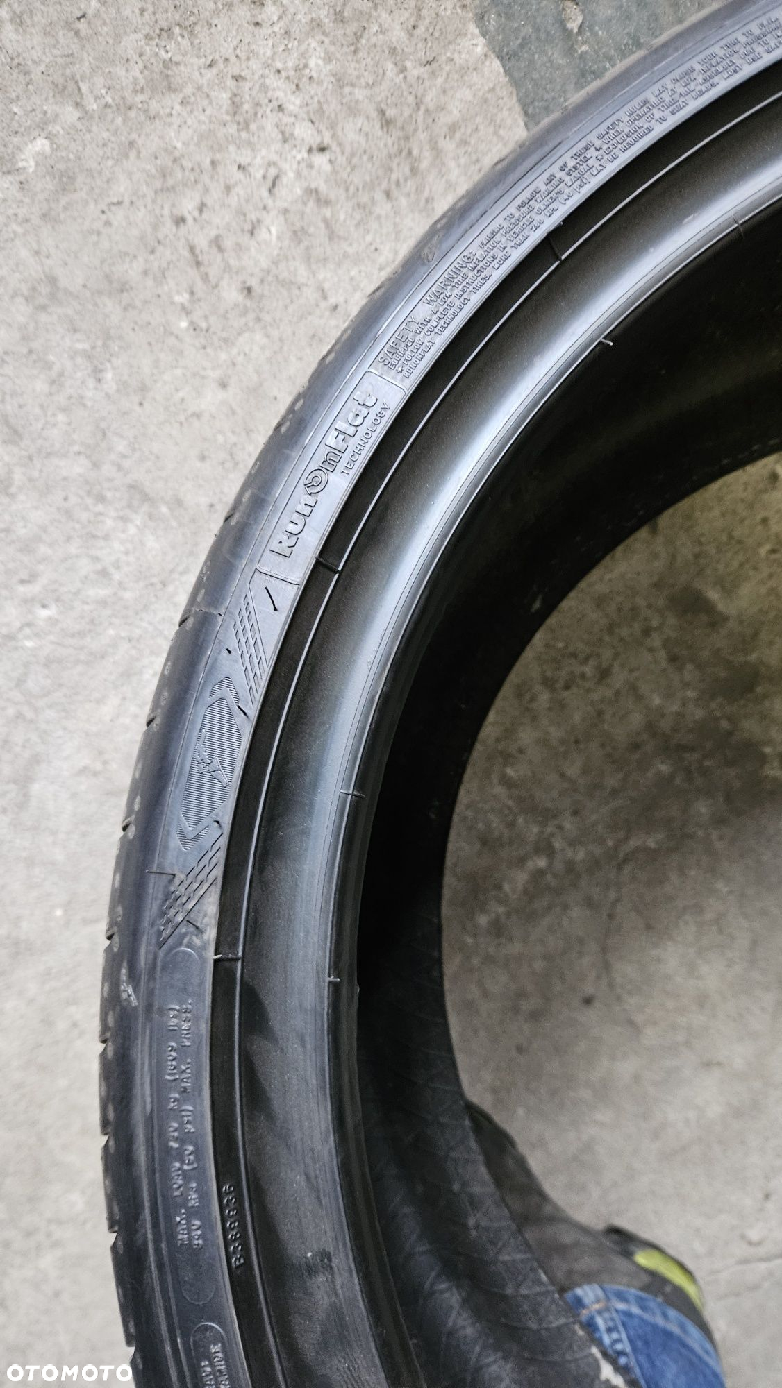 opona używana 275/30R20 Goodyear EAGLE F1 asymetric 5 RSC RUNFLAT - 5