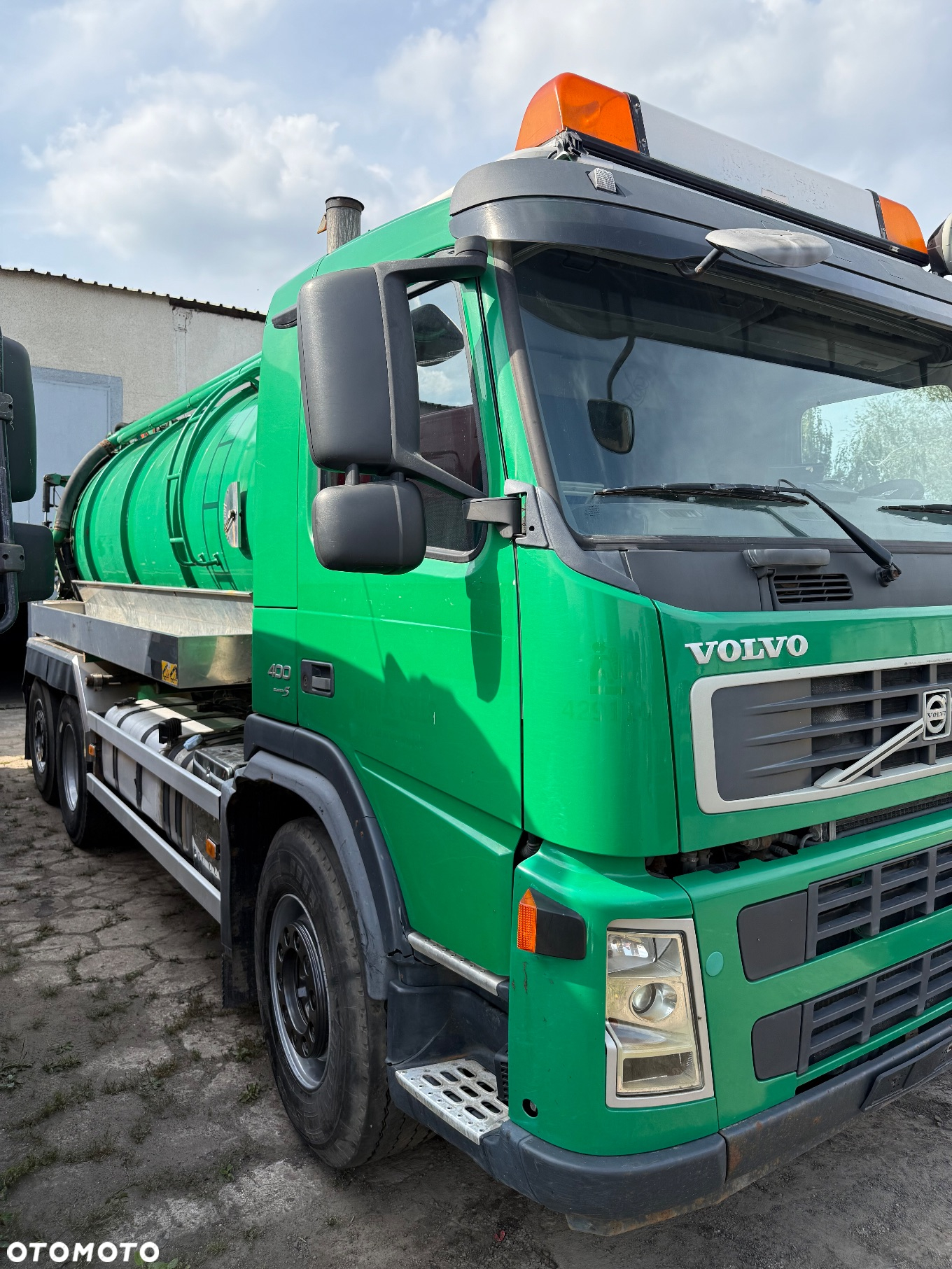 Volvo FM400 ASENIZACJA beczka do Szambo z wywrotem KORP&SON EURO5 - 5