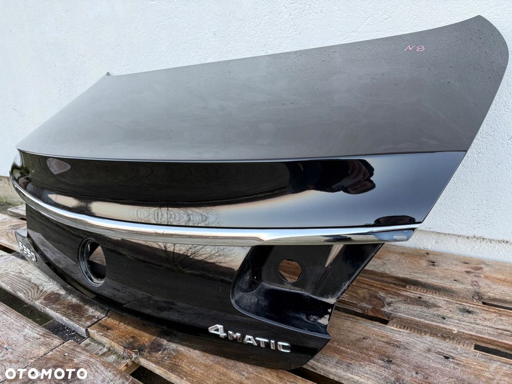 klapa bagaznika tyl tylna mercedes s-coupe w217 chrom 2014- cala oryginalna - 3