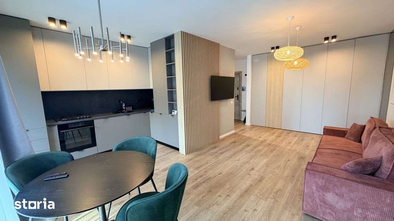Ap 2 camere modern +garaj de inchiriat in Rozelor Residence — fotografia 1