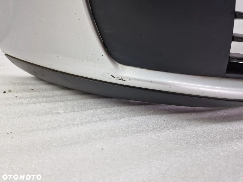 SEAT IBIZA 6L0 02- ŁADNY KOMPLETNY ZDERZAK PRZEDNI PRZÓD , KOLOR SREBRNY METALIK , NR AUKCJI NZ1163 - 6