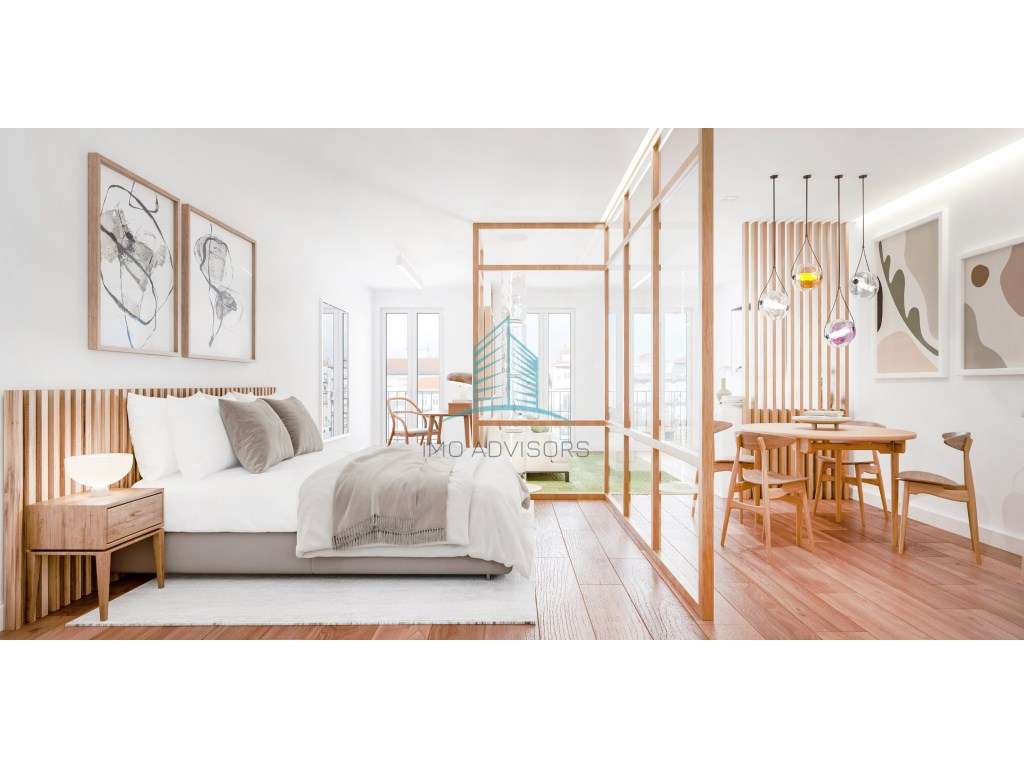 Apartamento T1 - Grande imagem: 5/12