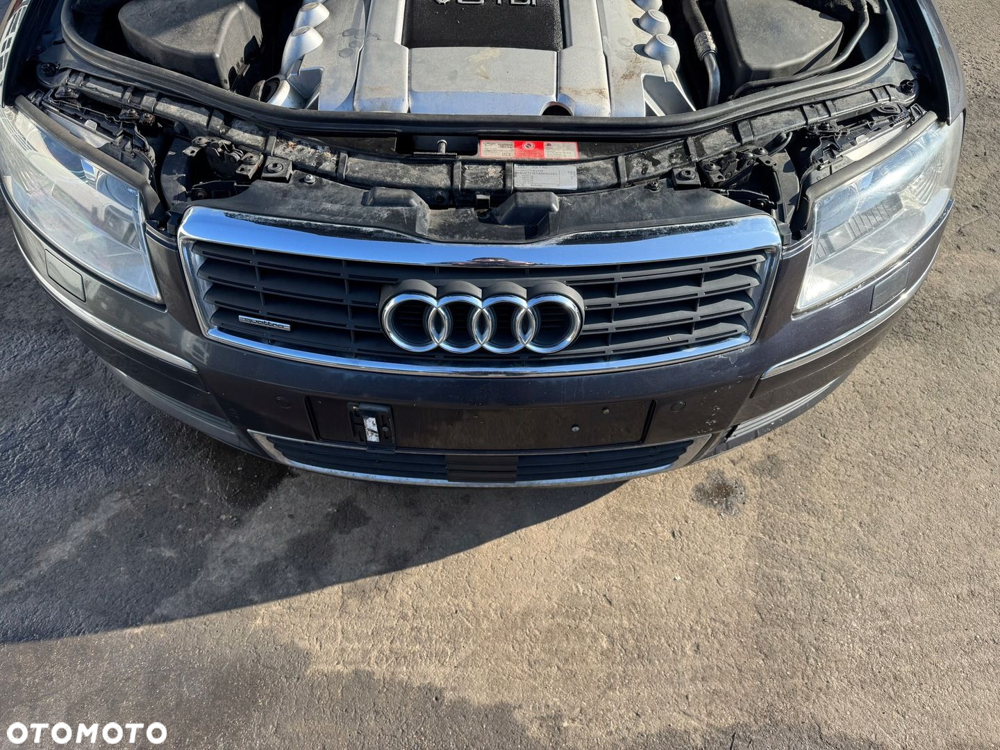 Audi A8 D3 02-05r przód kompletny Xenon - 6