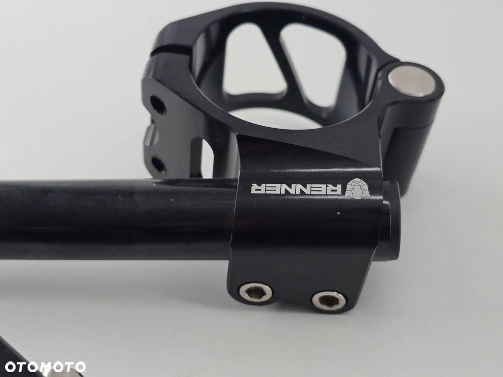 KIEROWNICA DWUCZĘŚCIOWA CLIP-ON UCHWYT 55MM CZARNA BMW KAWASAKI SUZUKI YAMAHA - 6