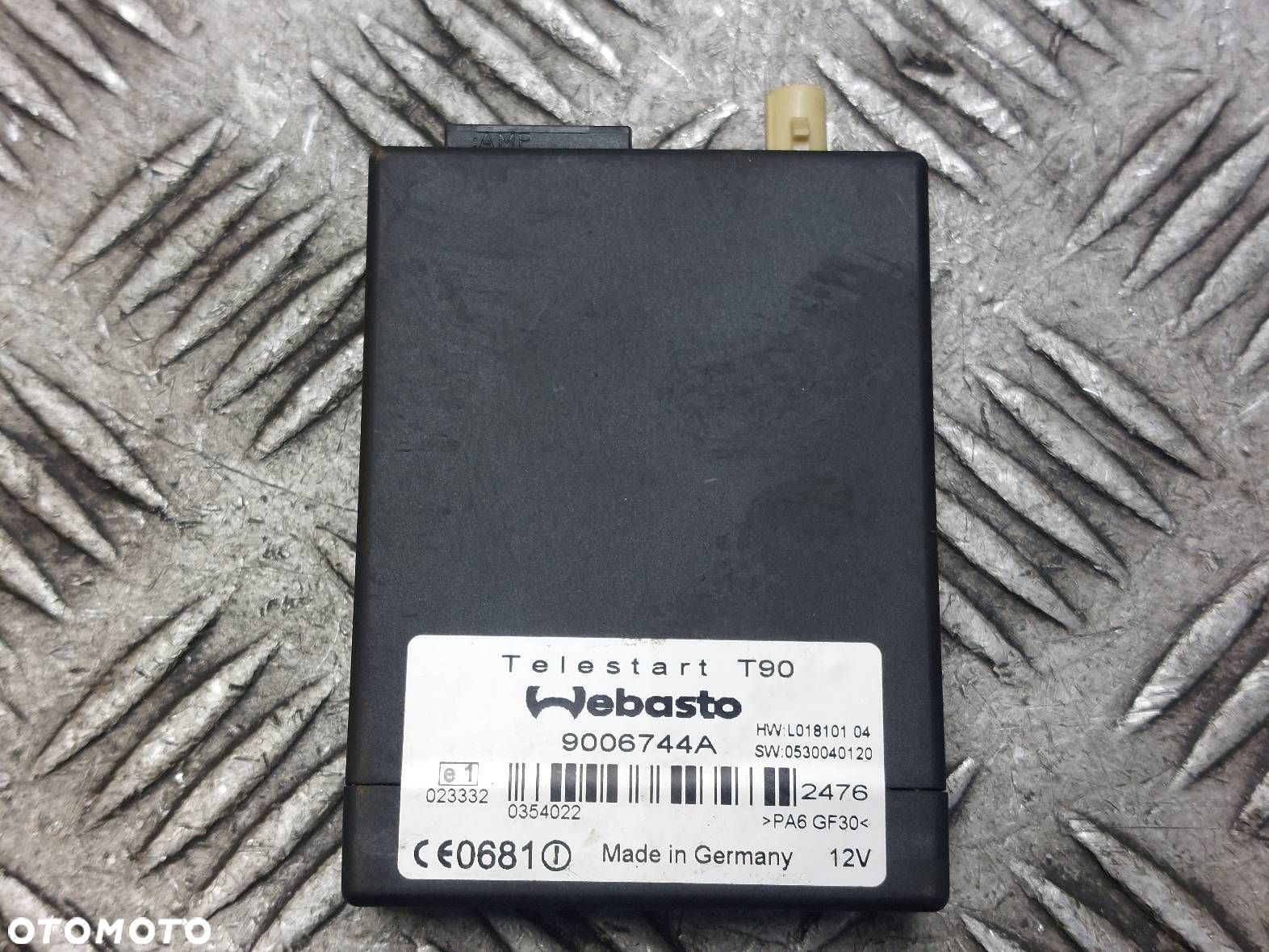MODUŁ STEROWNIK WEBASTO WEBASTO 9006744A - 1