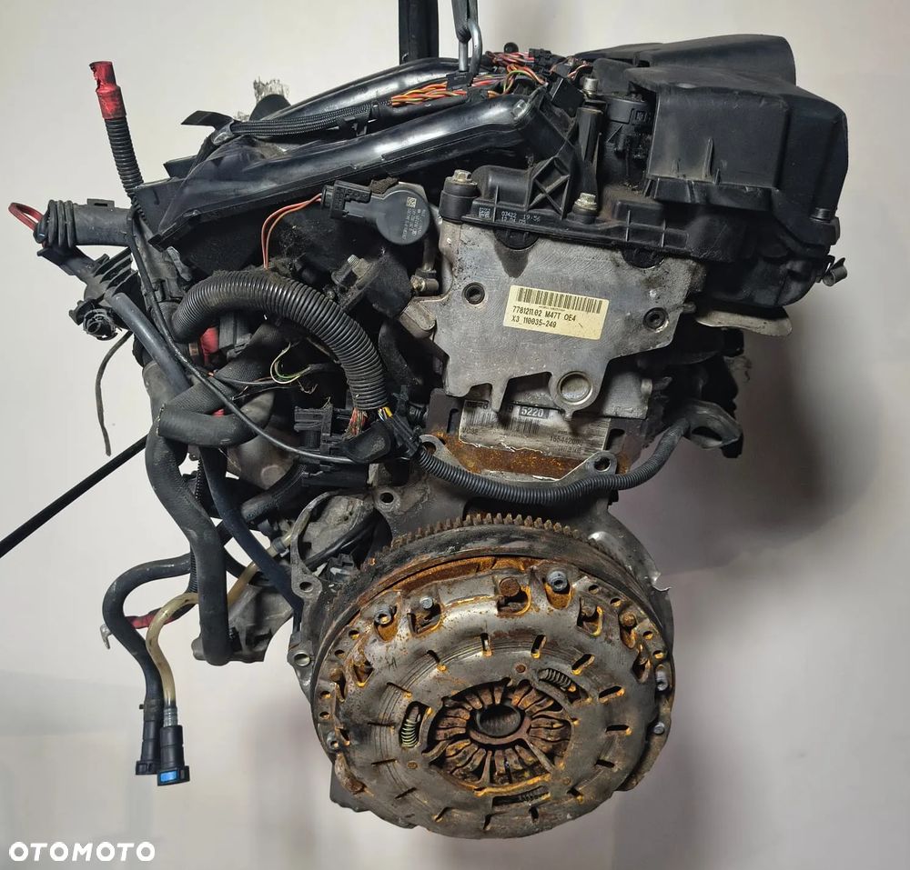 SILNIK KOMPLETNY BMW E87 E90 E91 2.0 DIESEL , M47D20 - 8
