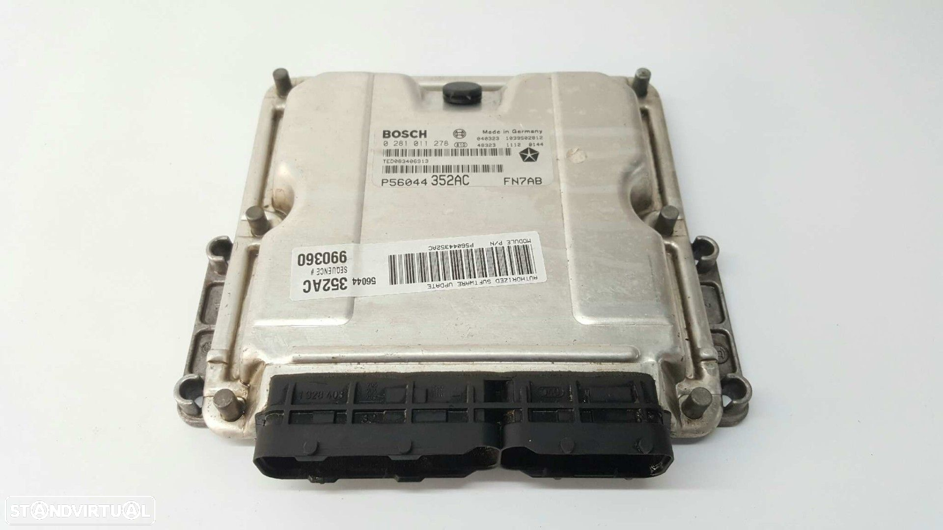 CENTRALINA DO MOTOR UCE JEEP CHEROKEE (KJ) 2.5 CRD LIMITED - 4