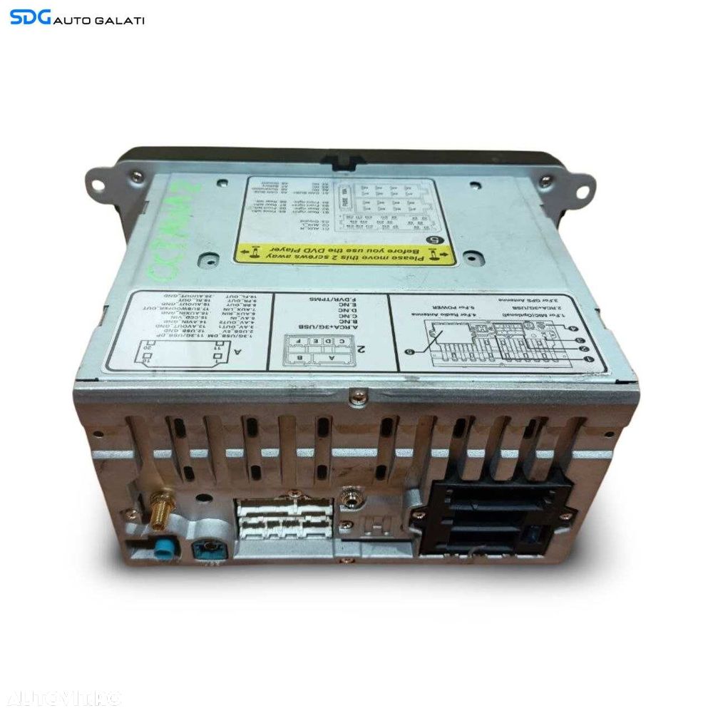 Display Ecran Tactil Touchscreen Radio CD Player Navigatie GPS Volkswagen Golf 5 2004 - 2008 [LR2360] - 5