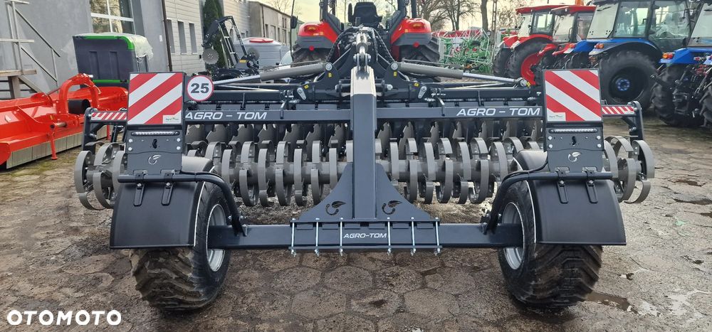 Agro-tom ATHL 4,5m Nowy Agregat talerzowy brona talerzowa na wózku, półzawieszana - 5