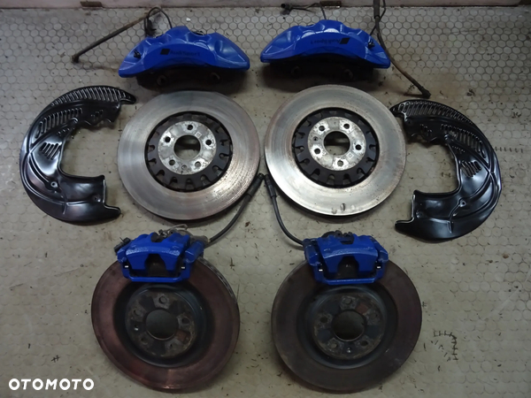 zaciski tarcze klocki 375mm 330mm Audi A6 C8 A7 A4 A5 Q7 czesci