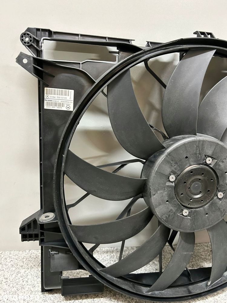 MERCEDES ML W164 WENTYLATOR WIATRAK A1645000393 - 4