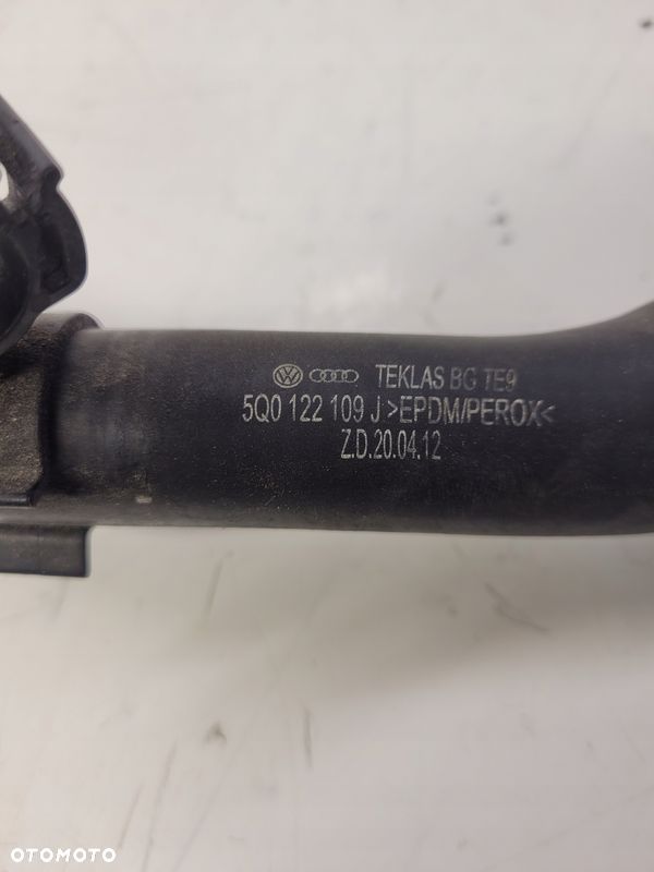 RURA WĄŻ WODY AUDI VW SKODA ORYGINAŁ 5Q0122109J - 3