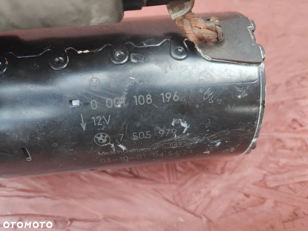 BMW E46 ORYGINALNY ROZRUSZNIK SILNIKA GAMY N42B18 / N42B20 / N46B18 / N46B20 O NR. 12 42 7 505 995 / 12 41 7 505 979 OEM SPRAWNY W 100% - 6