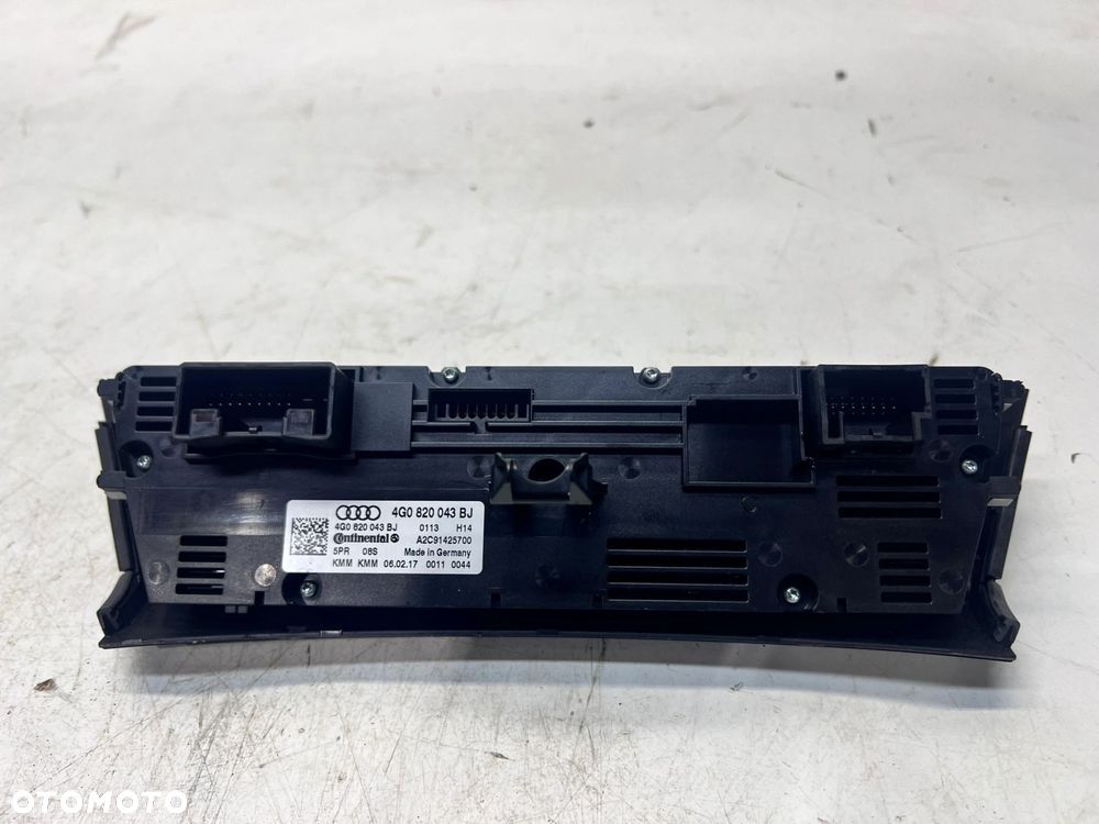PANEL KLIMATRONIK AUDI A6 C7 A7 4G0820043BJ - 5