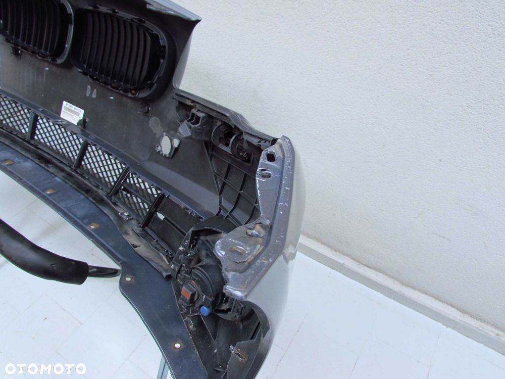 BMW 5 F10 F11 09-14 ZDERZAK PRZOD PDC SPRYSKI GRIL ATRAPA HALOGENY SPACEGRAU - 8