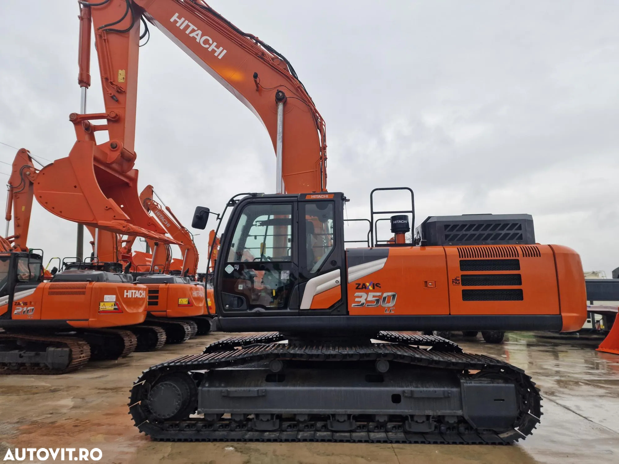 Hitachi ZX350-7, 37t, cupa NOUA 2,2mc, inst picon, a dous inst hidr, 3 pompe HITACHI, posibilitate leasing, STARE CA NOU-PRET DE CRIZA 179.000 EUR+Tva - 29