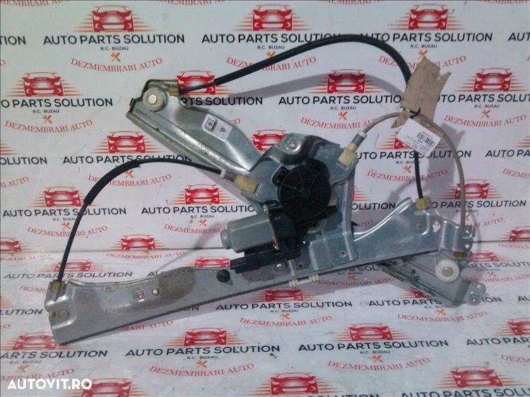macara geam usa stanga fata renault clio 3 an fabr. 2009 - 1