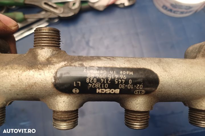 Rampa injectoare 0445214028 9641509480 Peugeot 206 1 [facelift] [2002 - 2