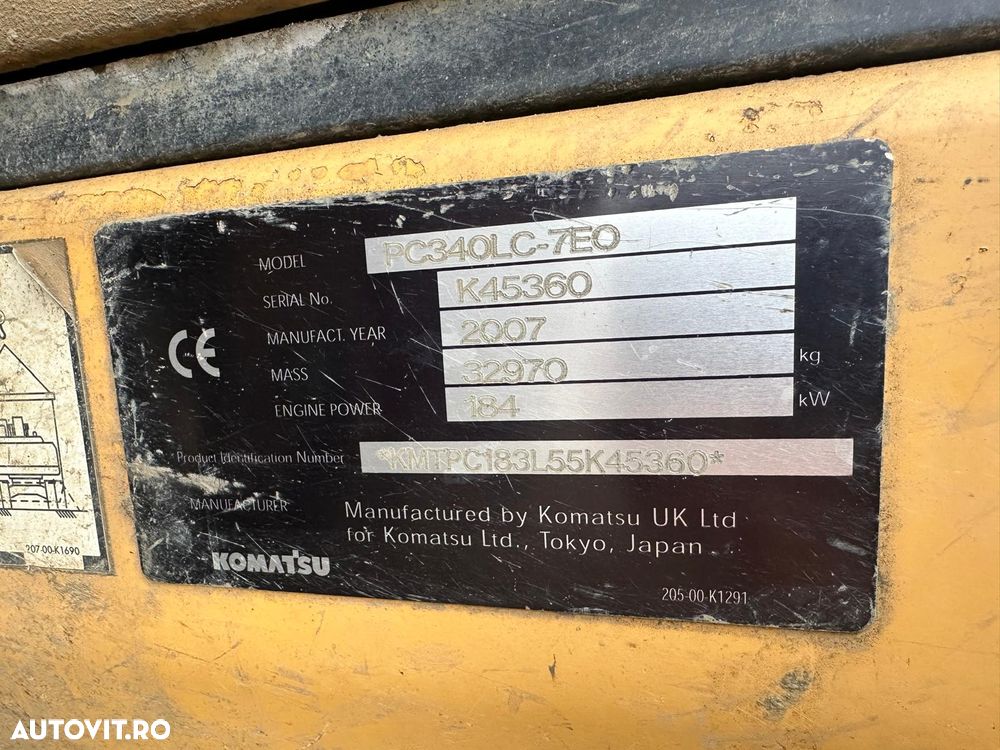 Komatsu Pc340lc - 5
