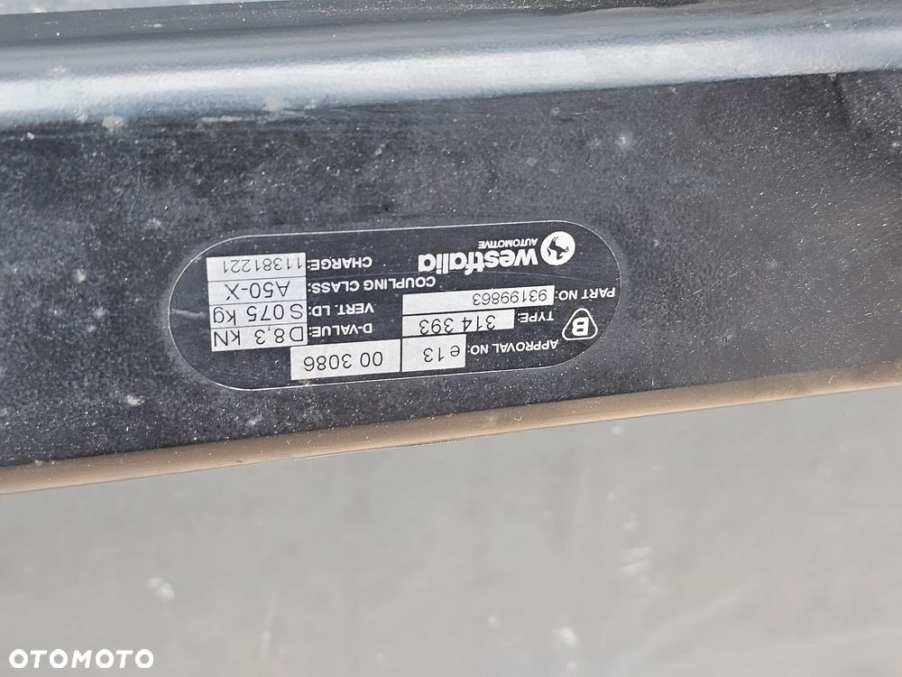 HAK HOLOWNICZY WIĄZKA MODUŁ OPEL MERIVA B 13 PIN WESTFALIA - 12