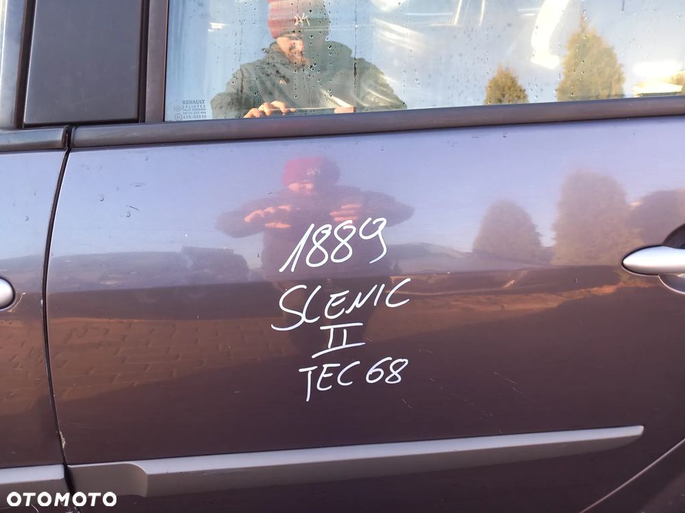 RENAULT SCENIC II DRZWI LEWE TYLNE LEWY TYŁ KOLOR: TEC68 - 2