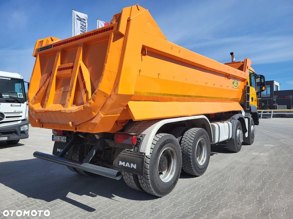 MAN TGS 41.440 8x4 / WYWROTKA / MEILLER KIPPER / 2008 rok. - 13