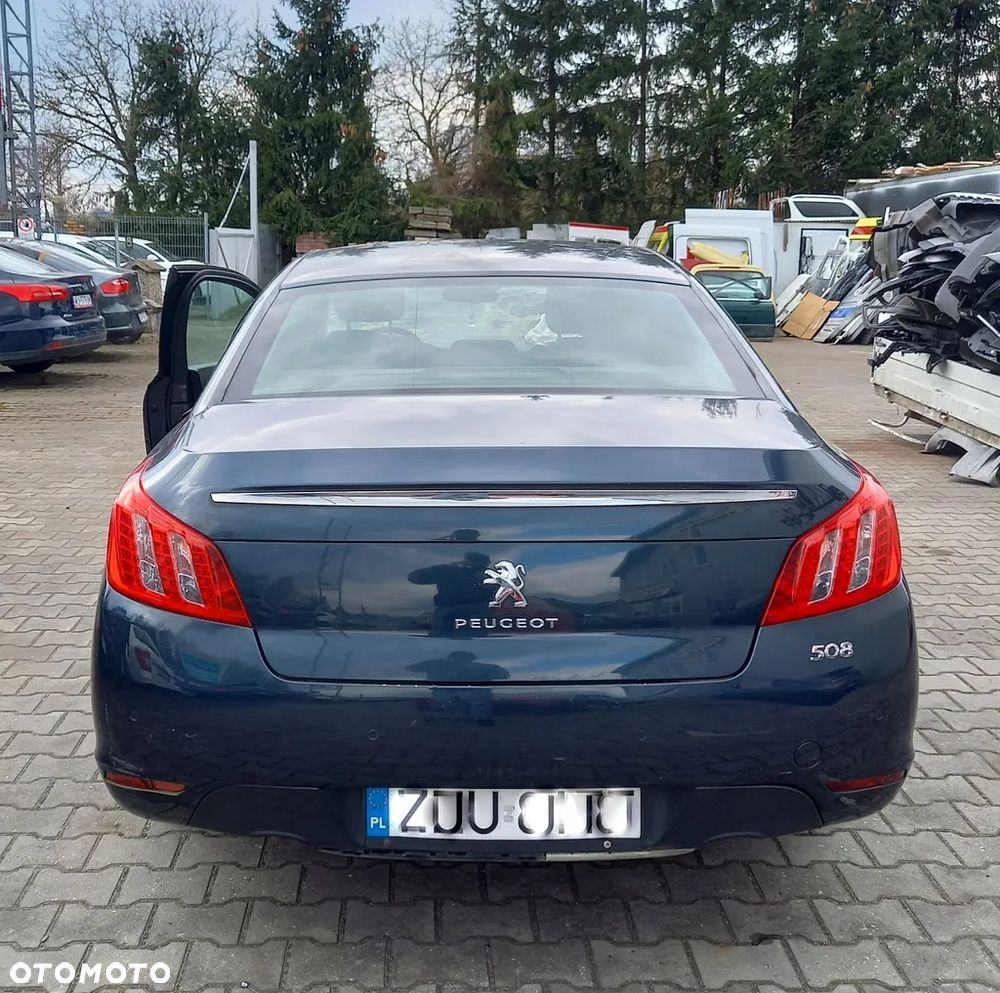 Peugeot 508 błotnik zderzak klapa drzwi kod lakieru KGN silnik 2,0HDi kod RHA skrzynia kod BVM6 - 5