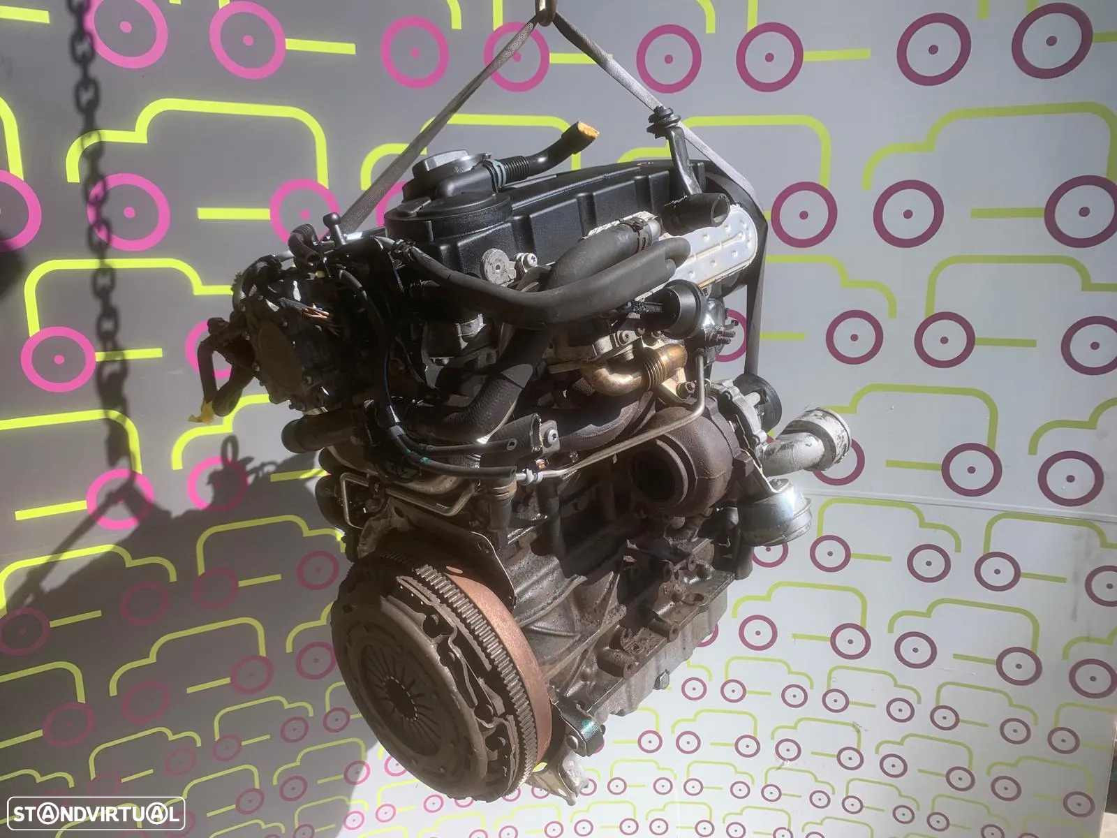 Motor VW GOLF V (1K) 2.0 TDi 140 cv de 2005 Ref - BKD  NO-20360 - 5
