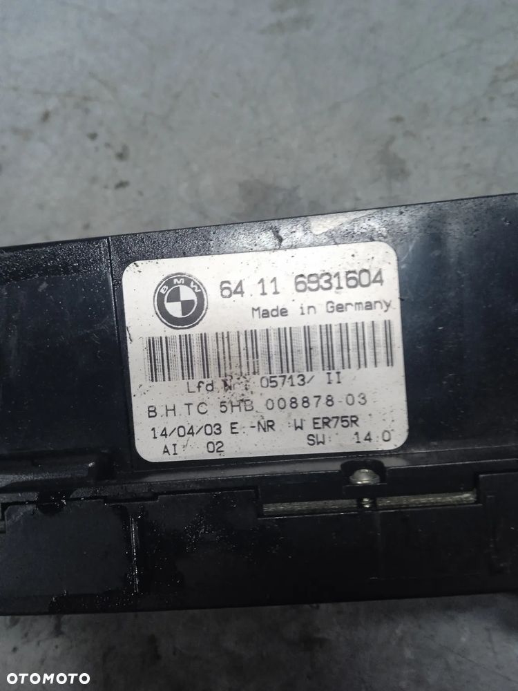 Panel nawiewu E46 64116931604 - 3