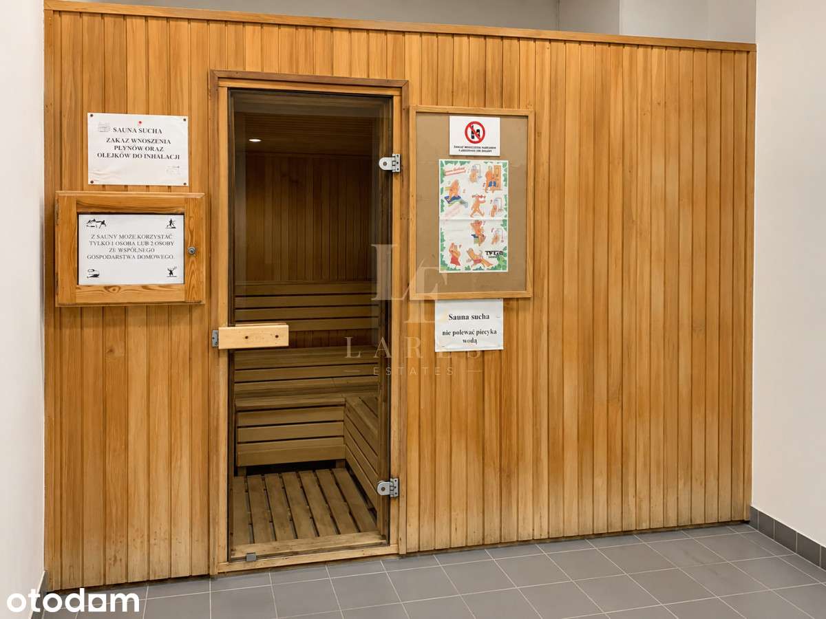 2 Pokoje | Basen | Sauna | Garaż | Siłownia