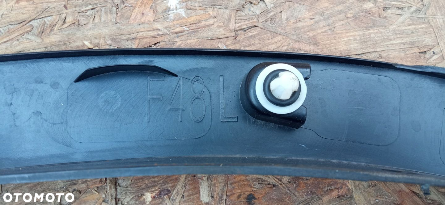 BMW X1 F48 15- NAKŁADKA LISTWA BŁOTNIKA LEWY TYŁ LEWA TYLNA 51777332339 - 11