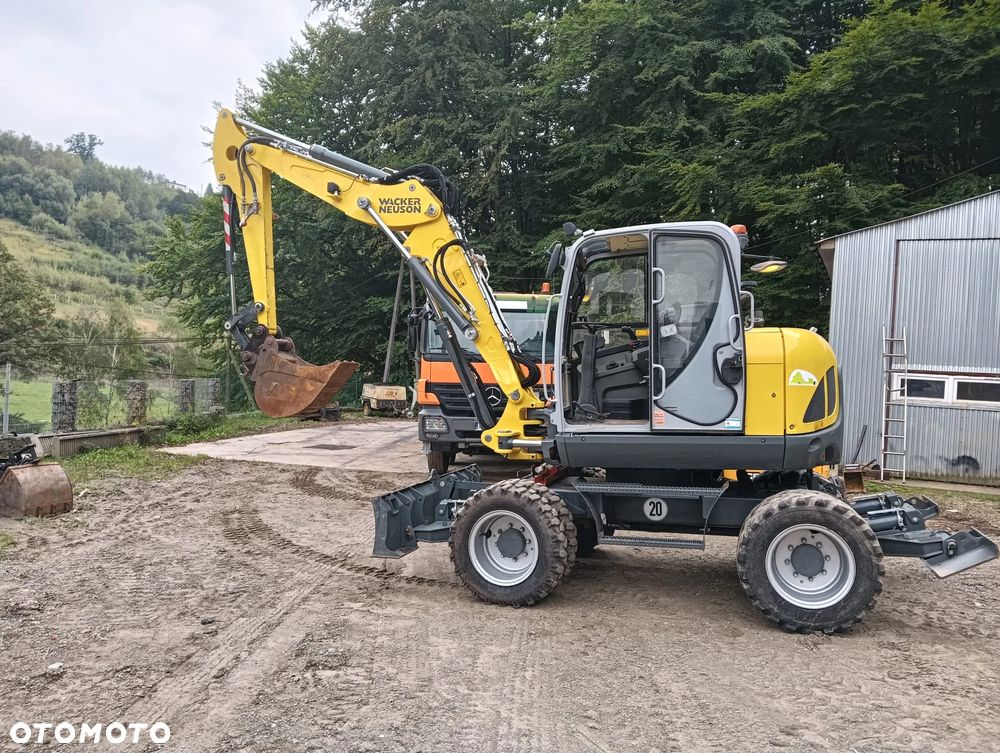 Wacker Neuson EW100 | 2018r | 10 ton | 6000 mtg | sprowadzona | koparka kołowa obrotowa