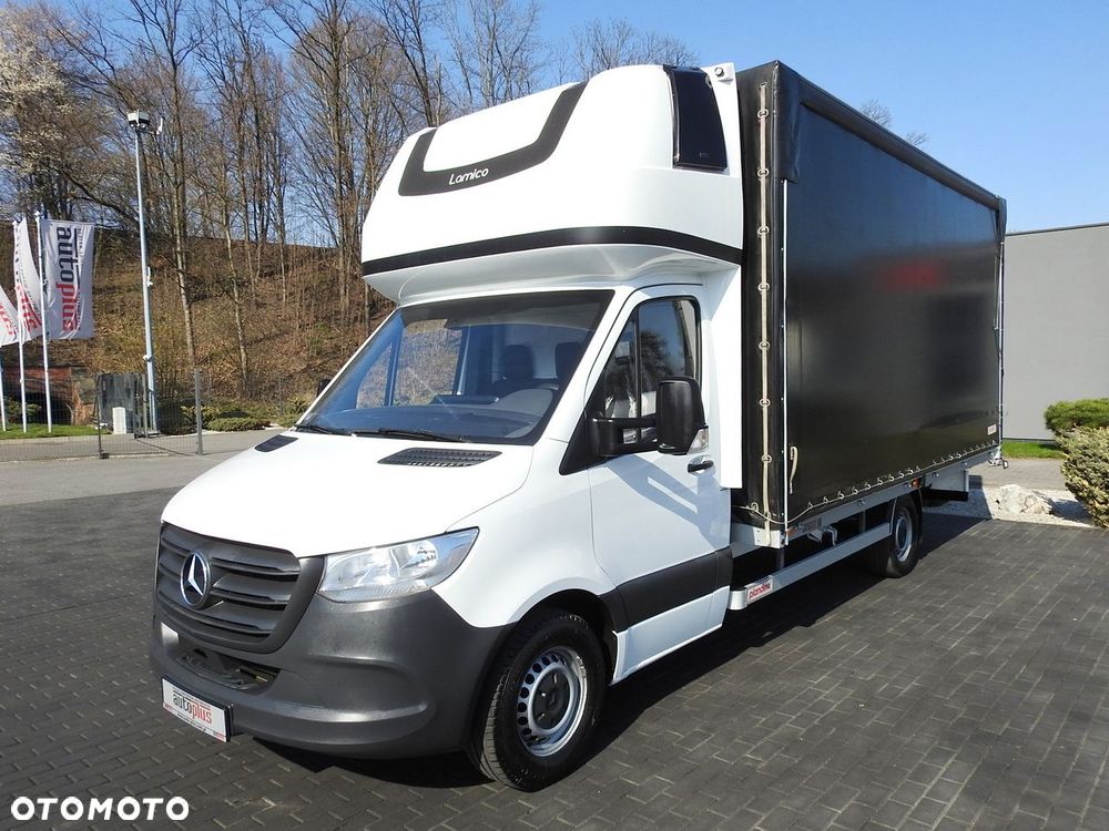 Mercedes-Benz SPRINTER 316  PLANDEKA 10 PALET WEBASTO KLIMATYZACJA  165KM - 7