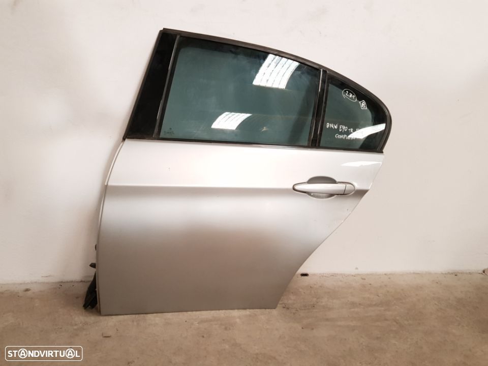 PORTA TRASEIRA TRÁS ESQUERDA BMW SERIE 3 E90 SEDAN CARRO FECHO ELEVADOR MOTOR PUXADOR VIDRO