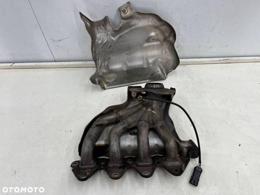 Kolektor wydechowy Renault Megane Scenic Clio 02-09r. 1.6 16V osłona termiczna sonda 8200586673 - 3