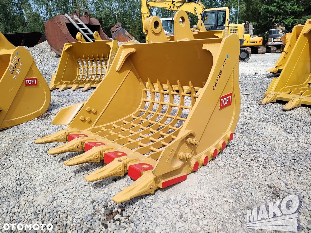 NOWA Łyżka przesiewna TOFT 110cm do koparki Miller fi 65 - 1