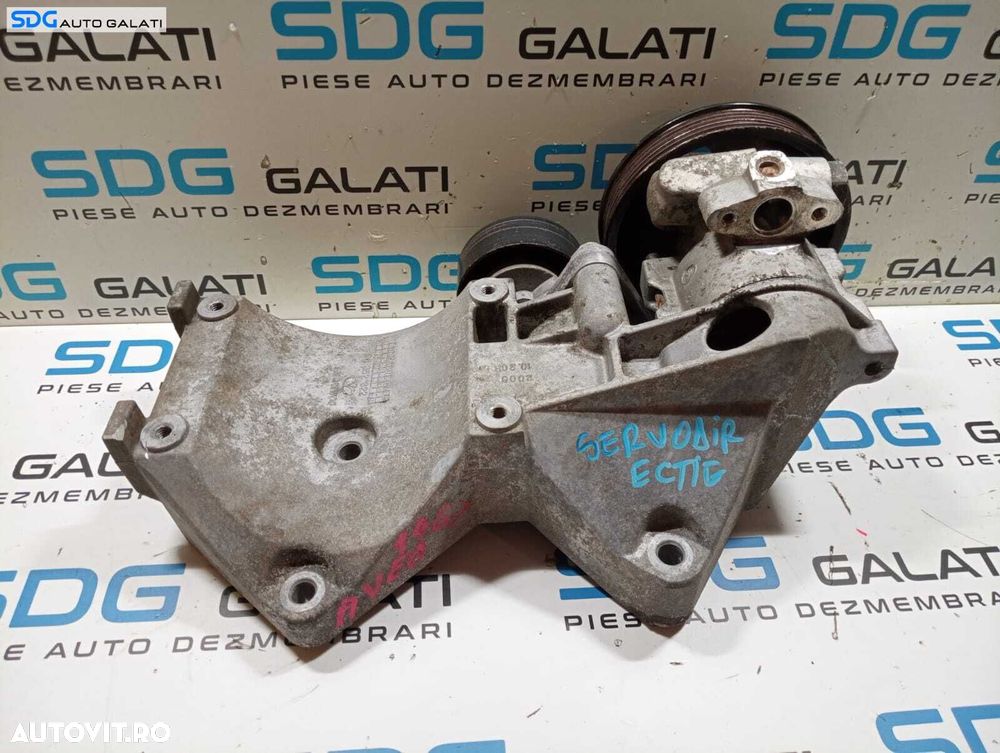 Suport Accesorii Pompa Servodirectie Servo Directie Compresor AC Clima cu Rola Role Intinzatoare Chevrolet Aveo T250 1.4 B 2005 - 2011 Cod 96352822 [M6663] - 1