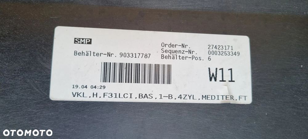 BMW 3 F31 2015- Zderzak tył oryginał MD104 - 12