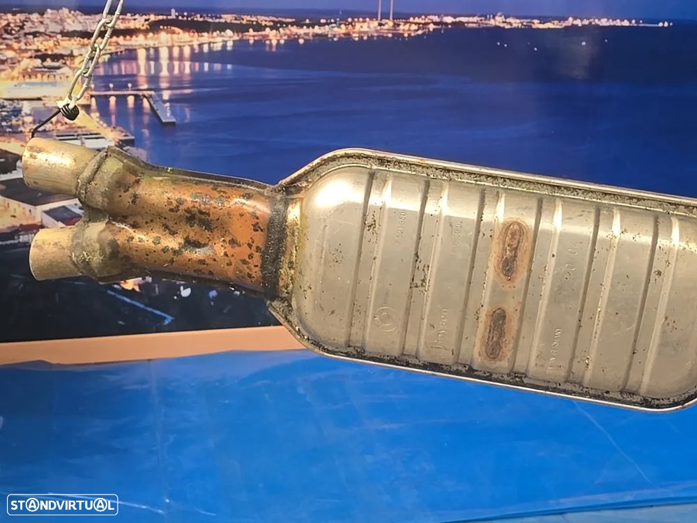 BMW Série 5 E60 E61 525i 530i Gasolina Silencioso  panela de Escape Muffler OEM Original 2003- - 3