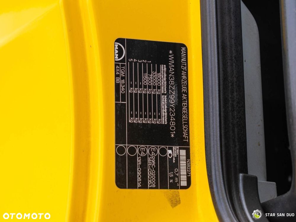 MAN TGM 18.340 4x4 Palfinger PK 23500 HDS Żuraw - 24