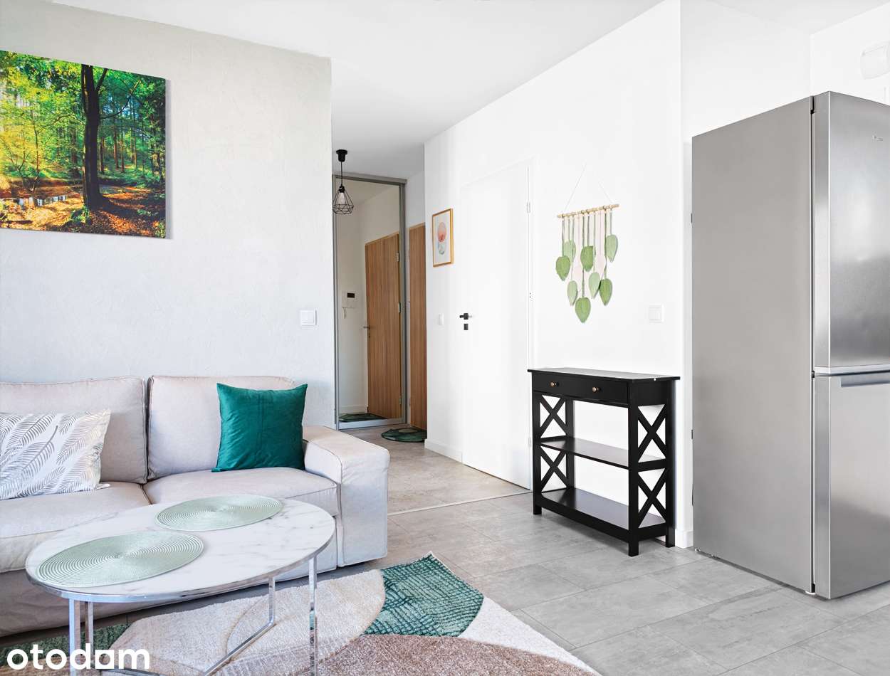 2 pokoje 46,5 m² | Monteverdiego 12, os. Greenwood | Zielona Białołęka