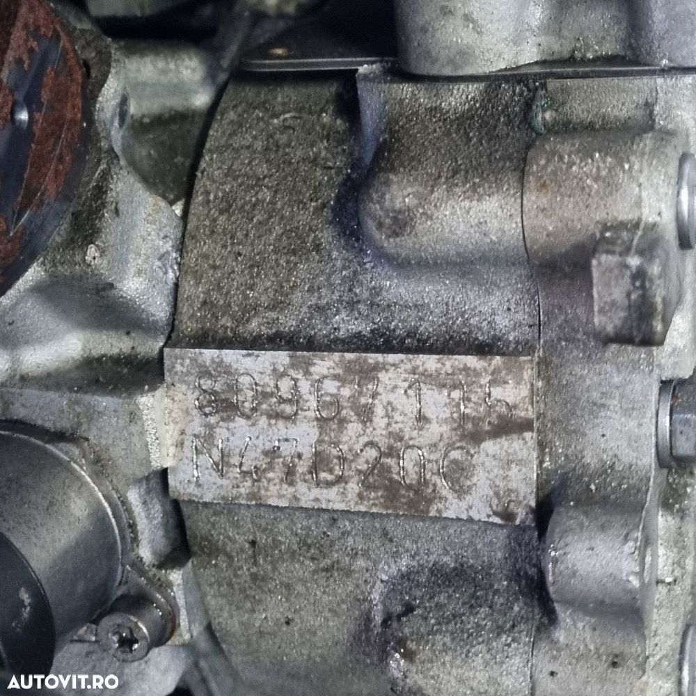 Motor BMW X3 E83 Facelift 2.0 D 2006 - 2010 177CP Automata N47 Euro5 (1402) Diesel X ... - 8