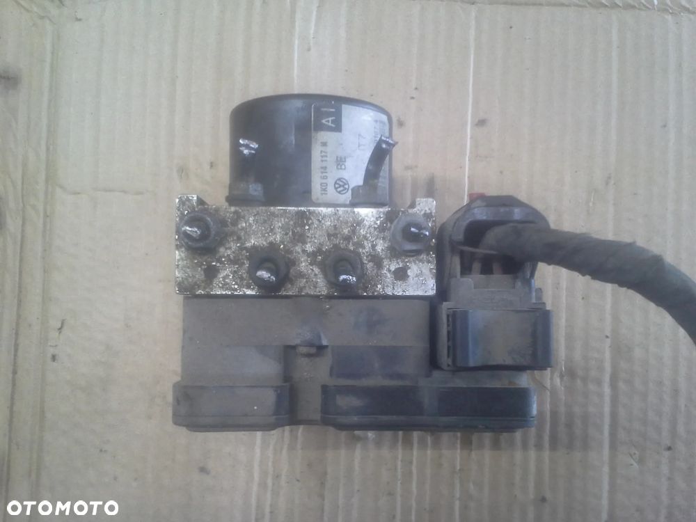 Skoda Octavia II pompa sterownik abs 1K0614117H  1K0907379P plus wtyczka z wiązką - 10