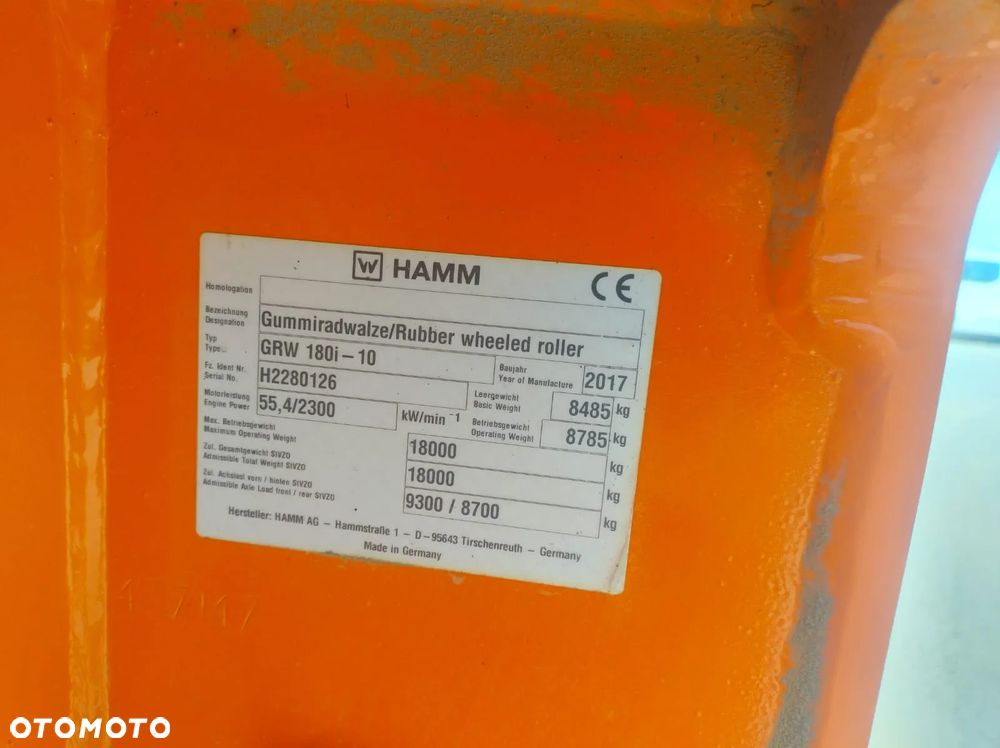 Hamm GRW 180i-10 - 8